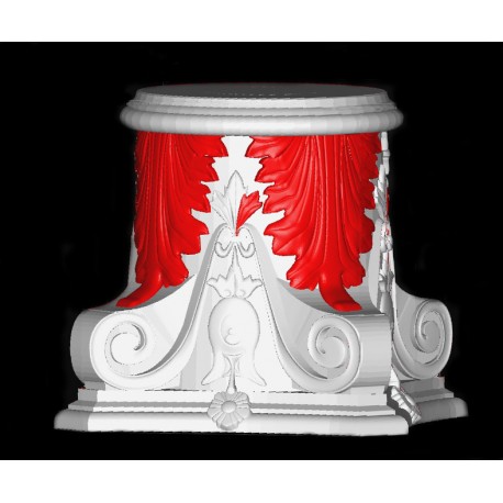 Kolumny korynckie z kamienia - na zamówienie